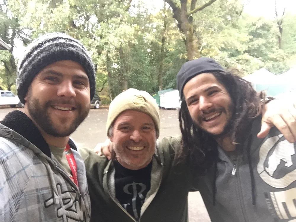 Federico Sicardi junto a Kevin Jodrey, creador de Wonderland Nursery